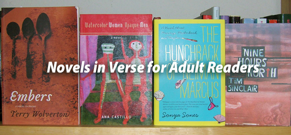 Sarah Tregay's List of Novels in Verse for Grown-ups / Adult Readers