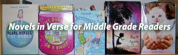 Sarah Tregay's List of Novels In Verse for Middle Grade Readers